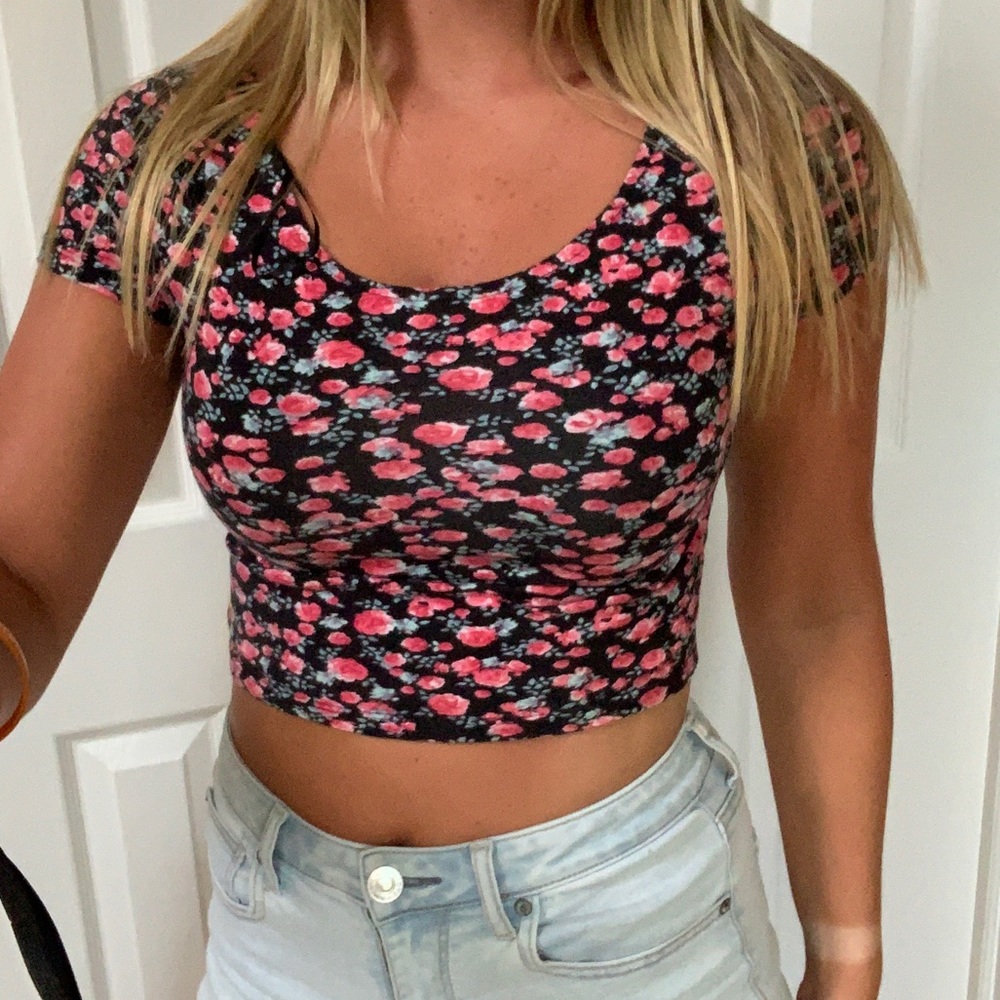 Floral Crop Top